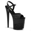 Pleaser - FLAMINGO8092G Sandale à bride à la cheville, Pole dance chaussures - Chaussures de pole dance - Noir Product image